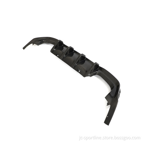 Carbon Fiber Golf R Rear Bumper Lip VW Golf VIII MK8 R Hatchback 2021-2023